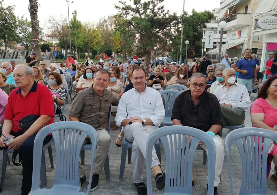 Στη Γλυφάδα, στην πολιτική εκδήλωση του ΣΥΡΙΖΑ – Προοδευτική Συμμαχία